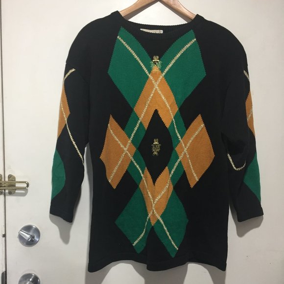 VINTAGE FRANCO VALERI KNITTED SWEATERS SIZE L - Picture 4 of 8